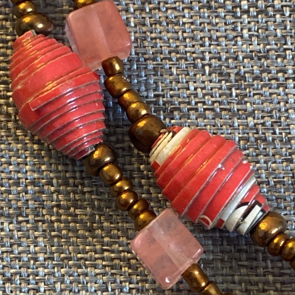 1970’s Paper Bead Necklace